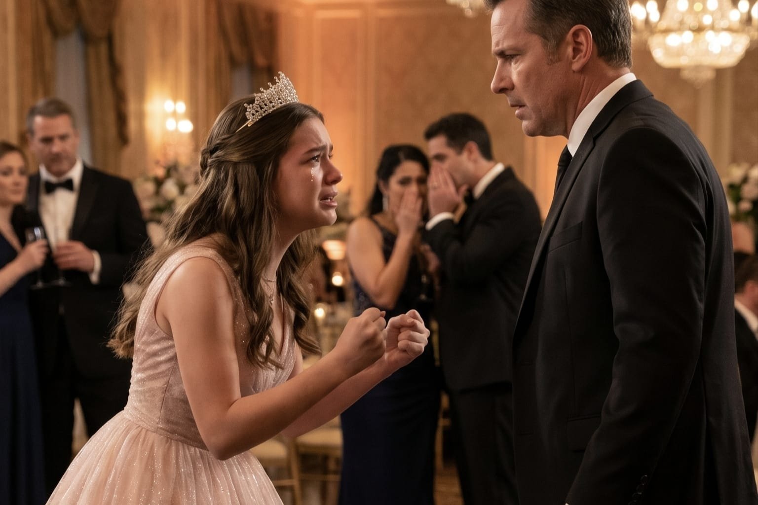 La hija que rechazó a su padre en el día más importante de su vida